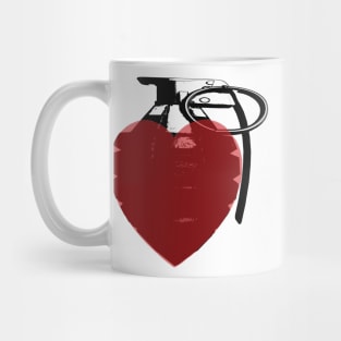 Heart Grenade Mug